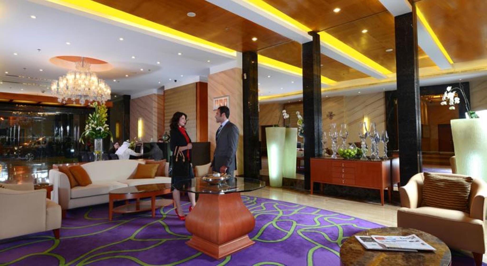 Fraser Suites Seef Bahrain apartamentos Manama Exterior foto Lobby
