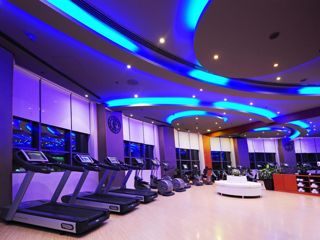 Fraser Suites Seef Bahrain apartamentos Manama Exterior foto The gym at the hotel